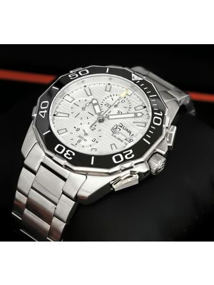 Find Tag Heuer Aquaracer Chronograph White Dial Men’s Watches Prices in Pakistan