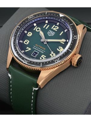 TAG Heuer Autavia Isograph Green Swiss Watch