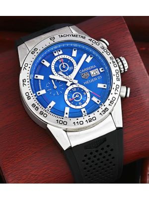 TAG Heuer Carrera Calibre HEUER 01 Blue Dial Watch