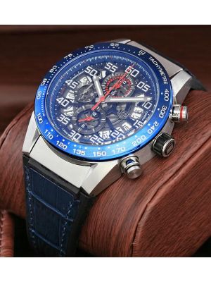 Tag Heuer Carrera Calibre Heuer 01 Skeleton Dial Watch,