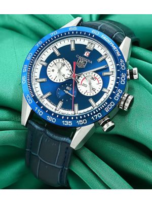 Tag Heuer CARRERA Calibre Heuer 02 Blue Watch