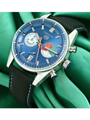TAG Heuer Carrera Chronograph Skipper Blue Dial Watch