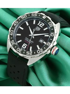 Tag Heuer Formula 1 Caliber 5 Black Rubber Strap Watch