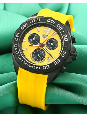 TAG Heuer Formula 1 Yellow Watch