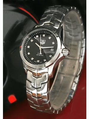 TAG Heuer Link Black Dial Ladies  watches 
