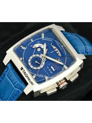 TAGHeuer Monaco LS Chronograph Blue Watch