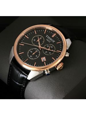 Tissot 1853  Chronograph Black Watch,