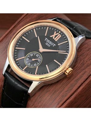 Tissot 1853 Classic Two Tone Black Dial Watch
