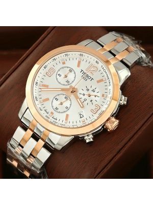 Tissot PRC 200 Two Tone Chronograph Watch