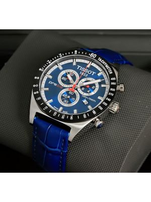 Find Tissot PRS516 Chronograph Blue Watches Prices in Pakistan