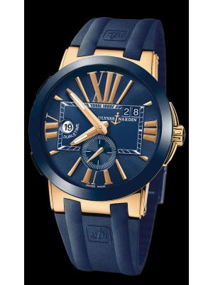 Ulysse Nardin Executive Dual Time Blue watch