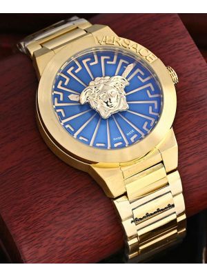 Versace Medusa Infinite Gold Tone Watch