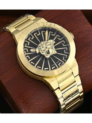 Versace Medusa Infinite Gold Watch
