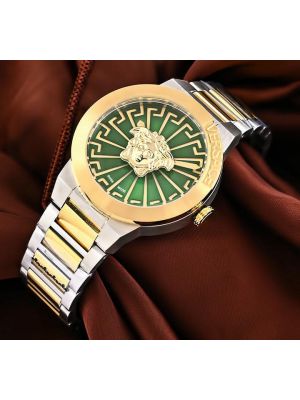 Versace Medusa Infinite Green Dial Watch
