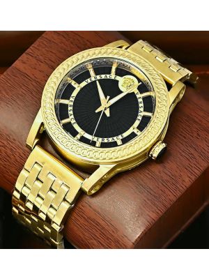 Versace Men's Gold Tone Watch