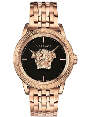 Versace Dual Time Black Watch