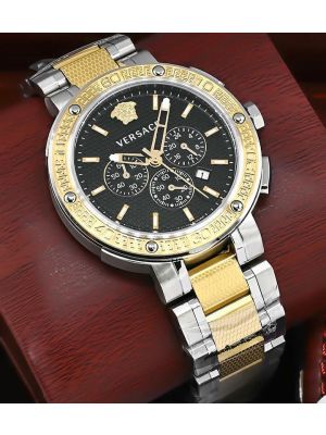 Versace V-Extreme Two Tone Watch