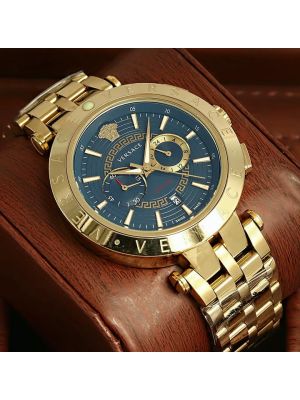 Versace Men's Blue Dial Watch