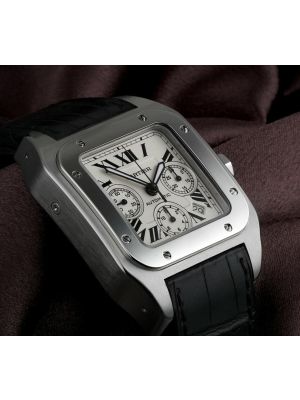 Cartier Santos Chronograph Watch in pakistan
