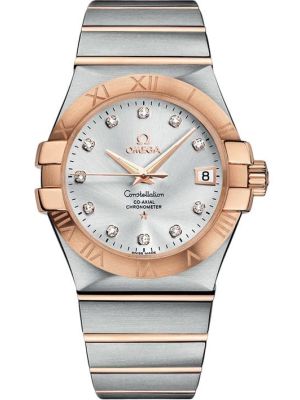 Omega Constellation Chronometer Silver Dial Watch