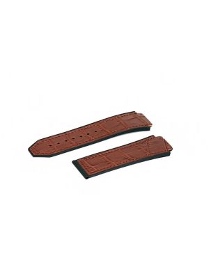 Hublot Brown Leather Strap in karachi 