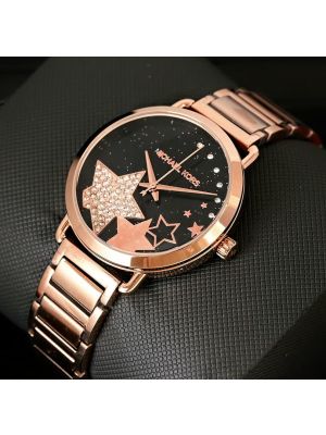 Michael Kors Portia Star Rose-Golden Bracelet ladies watches in pakistan
