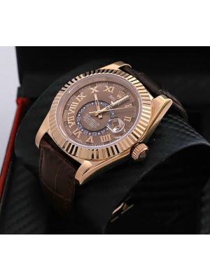 home delivery Rolex Oyster Perpetual Sky-Dweller Brown  Pakistan