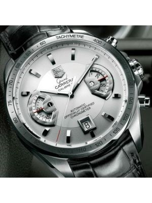 Tag Heuer Grand Carrera Cal 17 watch White dial