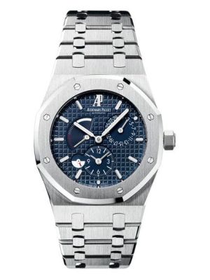 Audemars Piguet royal oak dual time power reserve watch