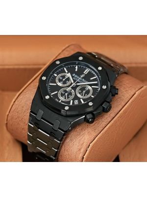 Audemars Piguet Royal Oak Chronograph Black Dial Men’s Replica Watches in Lahore