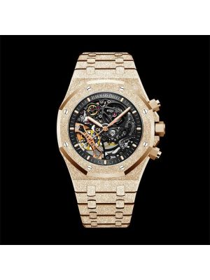 Audemars Piguet Royal Oak Double Balance Wheel Skeleton Frosted Watch