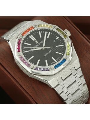 Audemars Piguet Royal Oak Frosted Gem Bezel Watch