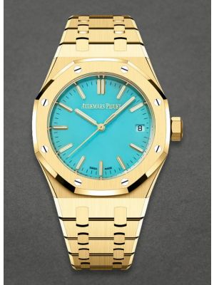 Audemars Piguet Royal Oak Turquoise Dial Unisex Watch