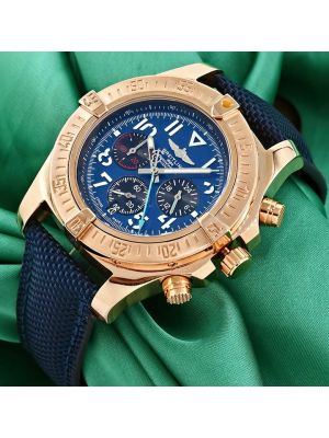 Breitling Avenger B01 Chronograph 45 Blue Dial Blue Straps Watch