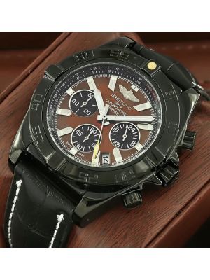 Breitling Chronomat Brown Dial Two Tone Watches 