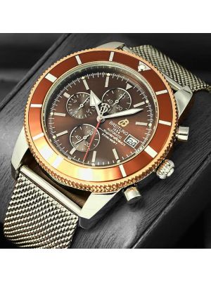 Breitling Superocean Heritage II Brown Dial Chronograp Watch