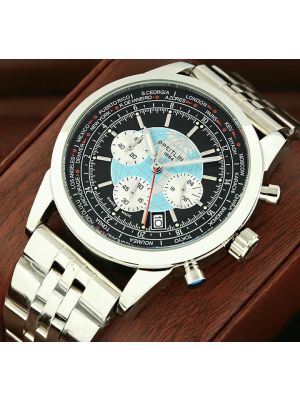 Breitling Transocean Chronograph Unitime Watch