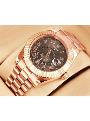 Rolex Sky Dweller Automatic Full Rose Gold Watches in Pakistan