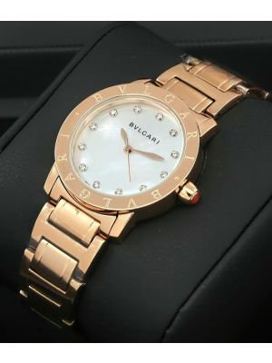 Bvlgari Ladies Mother Of Pearl Diamond Dial replica watches in karachi