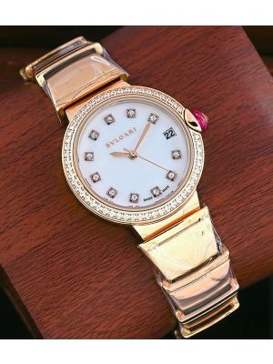 Bvlgari Lvcea MOP Dial Women's Watch