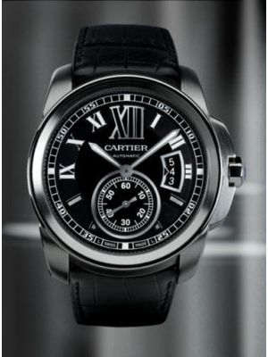 Calibre de Cartier Automatic Silver  sale in pakistan