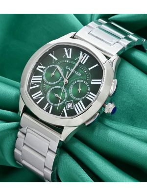 Cartier Drive de Cartier Green Dial Chronograph Watch