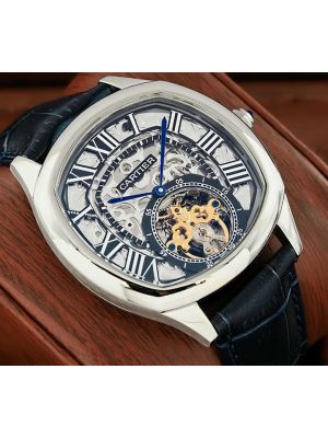 Cartier Drive De Cartier Tourbillon Blue Watch