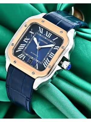 Cartier Santos De Cartier Blue Watch