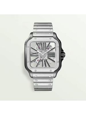 Cartier Santos de Cartier Skeleton Watch