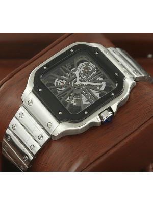 Cartier Santos De Cartier Skeleton Watch