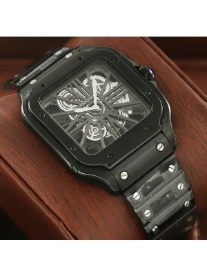 Cartier Santos De Cartier Skeleton Watch