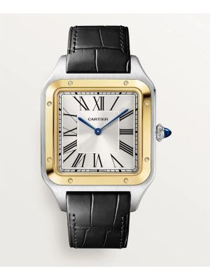 Cartier Santos Dumont Two Tone Ladies Watch