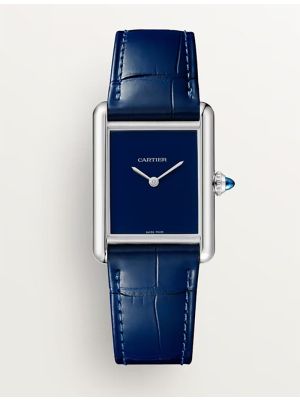 Cartier Tank Must Blue Ladies Watch