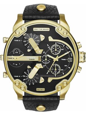 Diesel Men's Mr. Daddy 2.0 Black Dial Chronograph Watch DZ7371